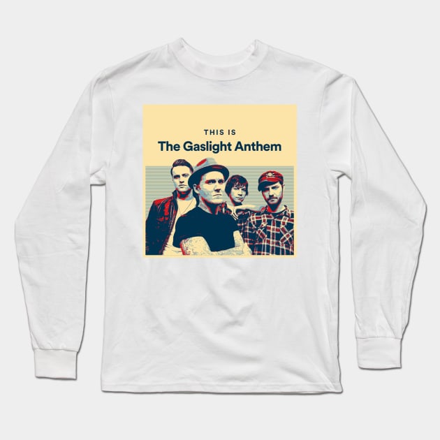 the gaslight anthem Long Sleeve T-Shirt by mohamedayman1